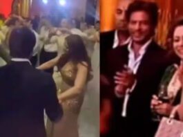 SRK and Gauri dancing at Alana Pandey's wedding
