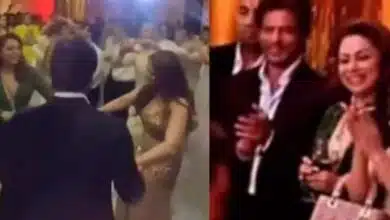 SRK and Gauri dancing at Alana Pandey's wedding