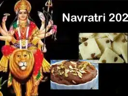 Singhare Atta Halwa and Banana Burfi for Navratri 2023