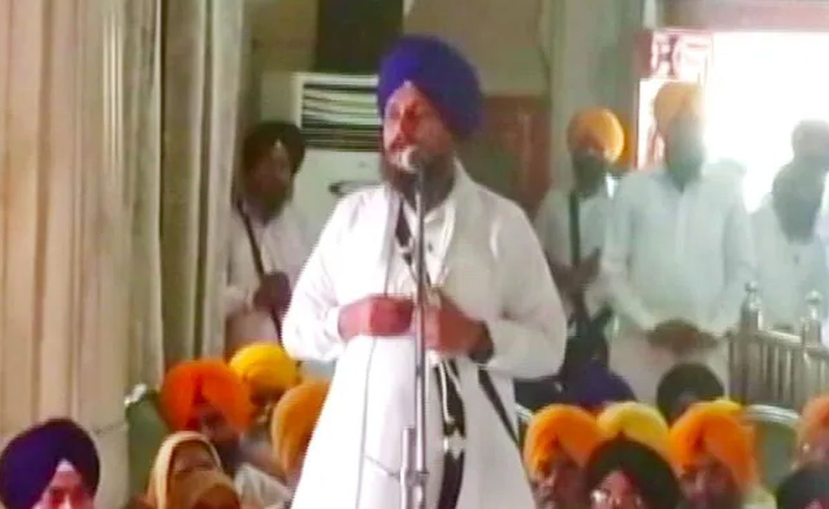 Top Sikh body's ultimatum to Punjab Cops