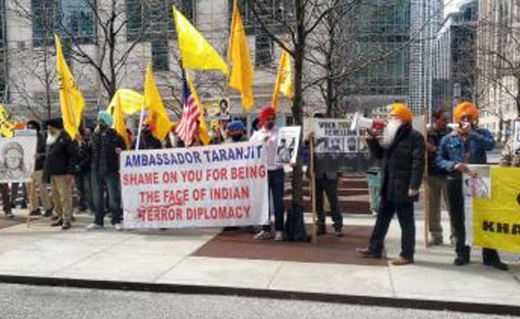 Government of India sought answer on Khalistan protest