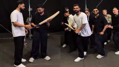Virat Kohli dances with Quick Style in Mumbai