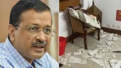 BJP's protest against Arvind Kejriwal