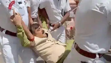 Bihar BJP MLAs were thrown out of the assembly
