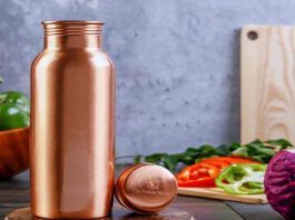 Benefits of drinking water from Copper Water Bottles