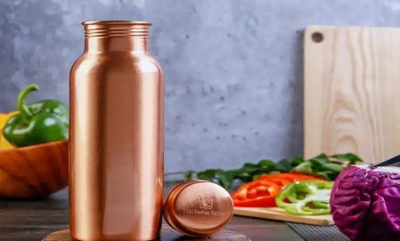 Benefits of drinking water from Copper Water Bottles