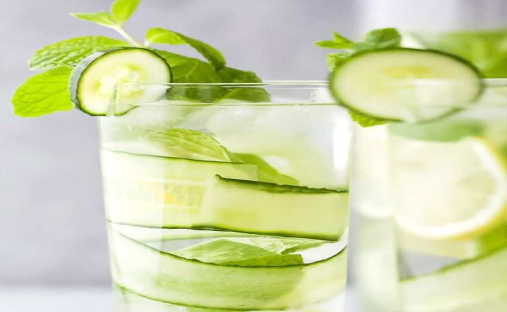 Why is Cucumber Lemonade good for the skin?