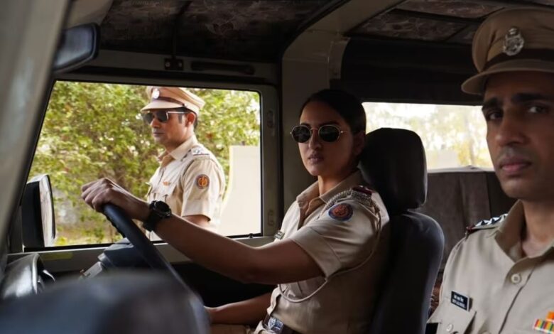 Sonakshi Sinha wore uniform in Dahaad