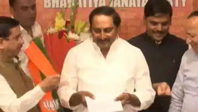 EX Andhra CM Kiran Reddy joins BJP