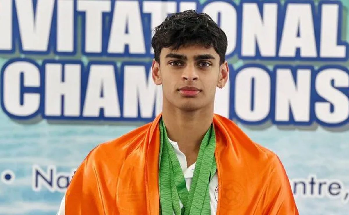 Madhavan's son Vedaant wins 5 swimming gold