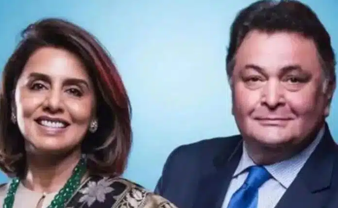 Neetu Kapoor remembered late actor Rishi Kapoor