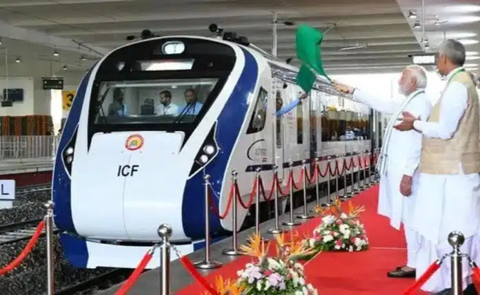 PM Modi flags off Bhopal-Delhi Vande Bharat Express