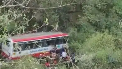 Passenger bus falls into gorge in Uttarakhand