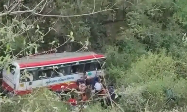 Passenger bus falls into gorge in Uttarakhand