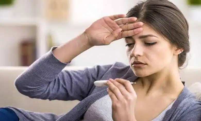 Is it normal to have a fever during periods?