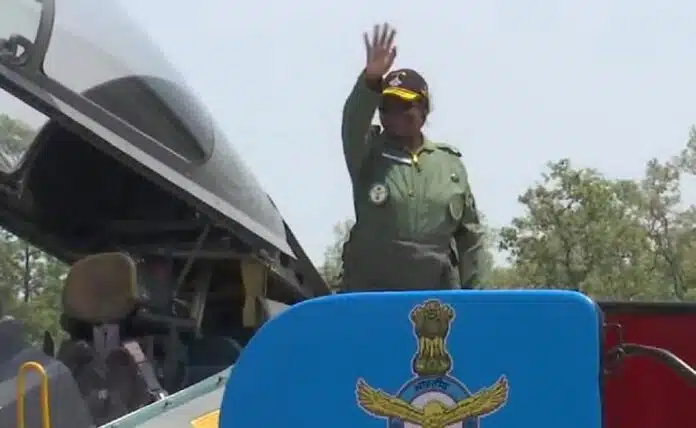 President Murmu flew in fighter jet in Assam