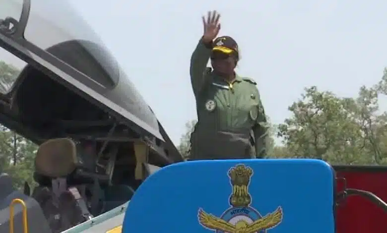 President Murmu flew in fighter jet in Assam