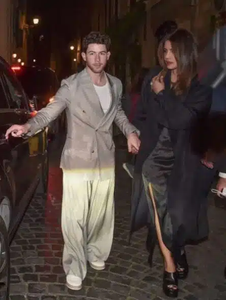 Priyanka Chopra flaunts full on glamor in a figure hugging gown