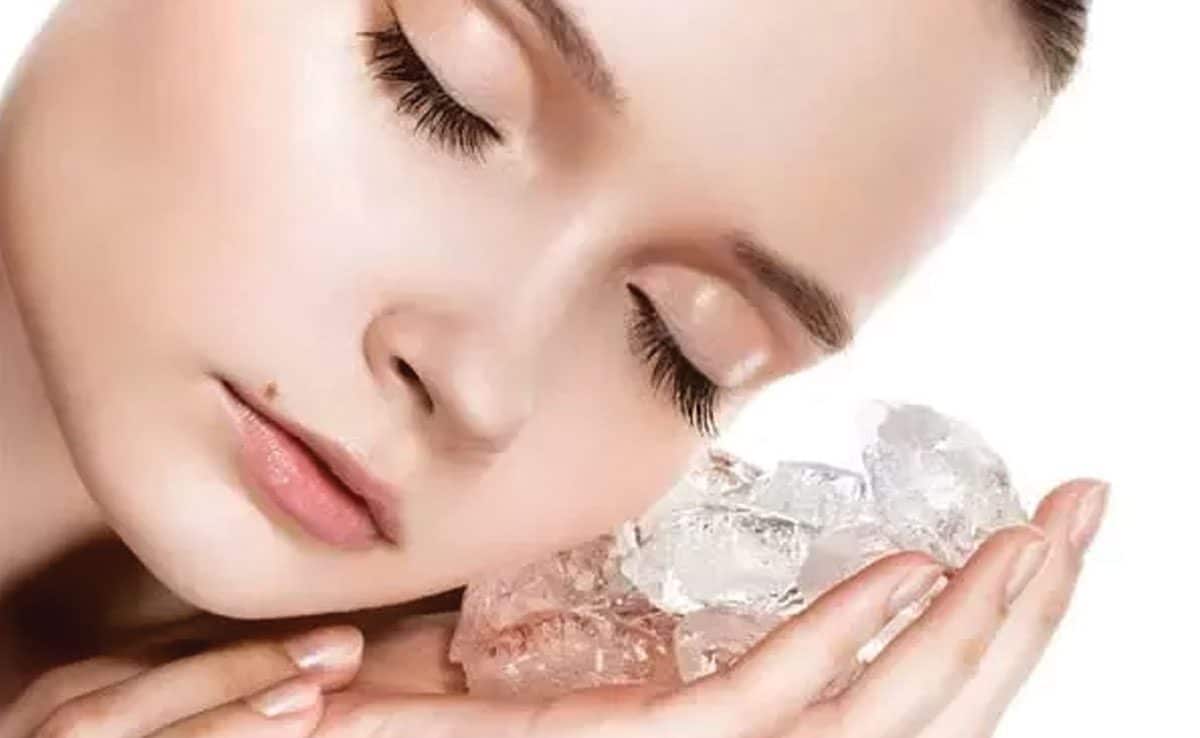 Ice water facial can spoil the texture of the skin, be careful