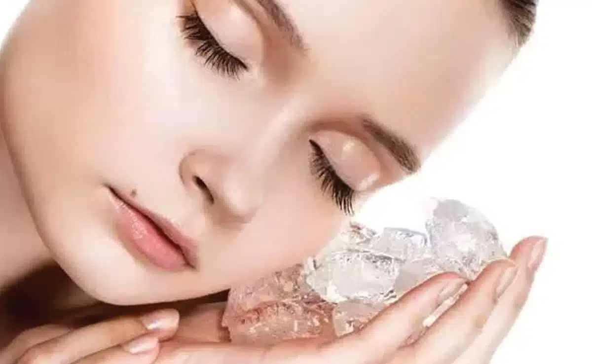 Ice water facial can spoil the texture of the skin, be careful