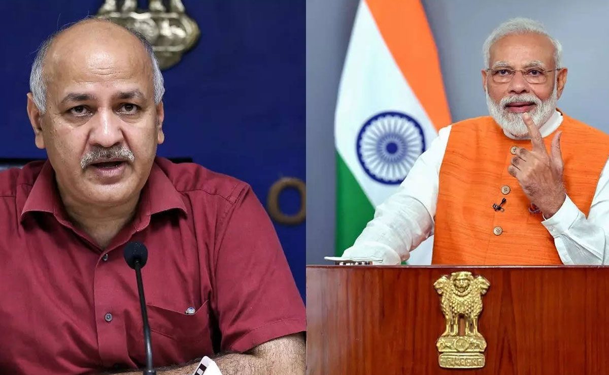 Sisodia targeted PM's education qualification