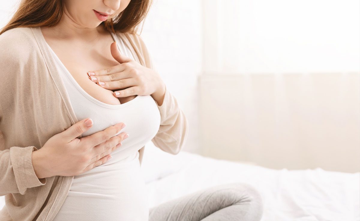 Ways to reduce breast pain during pregnancy