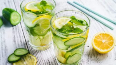 Why is Cucumber Lemonade good for the skin?