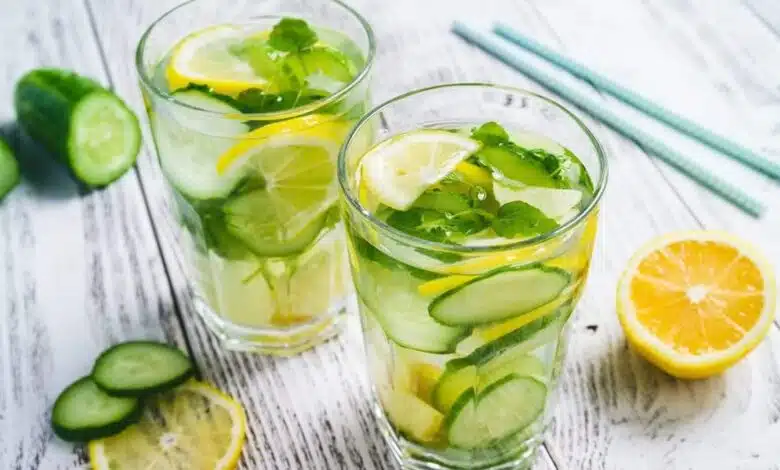 Why is Cucumber Lemonade good for the skin?