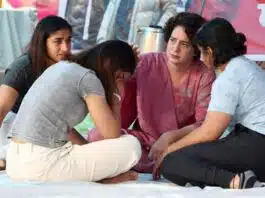 meet protesting wrestlers at Jantar Mantar Priyanka Gandhi