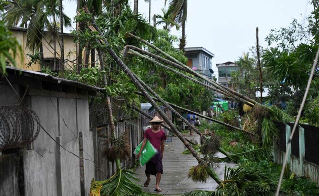 Cyclone Mocha wreaks havoc in Myanmar