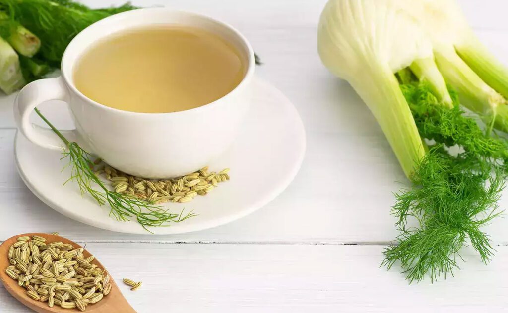 Fennel-Celery Tea for Gut Health