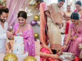 Ishita Dutta shared baby shower pictures