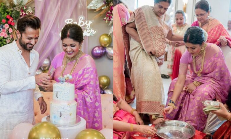 Ishita Dutta shared baby shower pictures