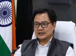 Kiren Rijiju was assigned the Ministry of Earth Sciences