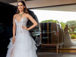 Manushi Chhillar makes dreamy red carpet debut in fairytale gown