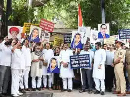 NCP protests against 'derogatory' articles on Savitribai Phule