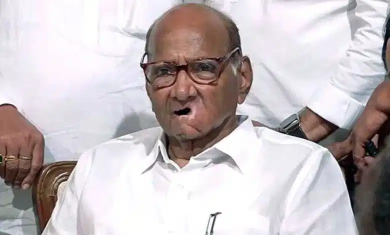 NCP panel rejected Sharad Pawar's Resignation