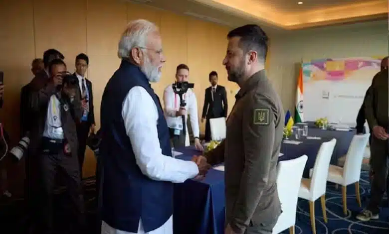 PM Modi met Volodymyr for 1st time after Russia-Ukraine war