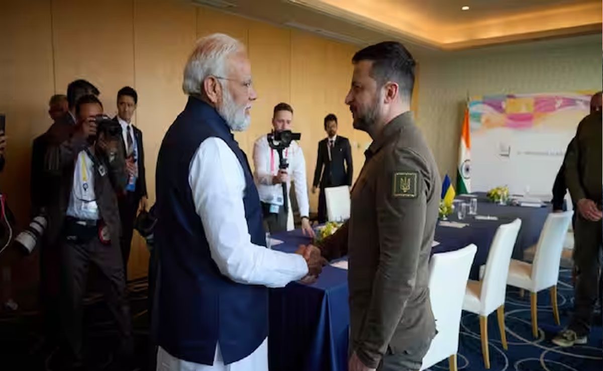 PM Modi met Volodymyr for 1st time after Russia-Ukraine war