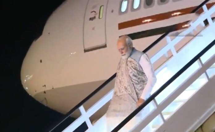 PM Modi reached Australia's Sydney