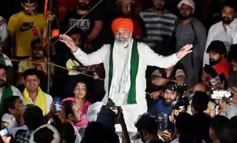 Wrestler protest United Kisan Morcha announced support