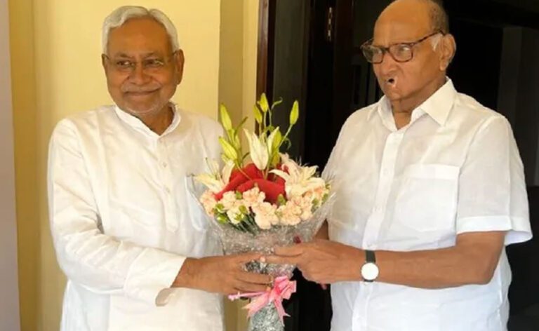 मुंबई दौरे के दौरान Sharad Pawar नीतीश कुमार से मुलाकात करेंगे