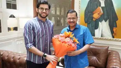 Aaditya Thackeray Meets Arvind Kejriwal In Delhi
