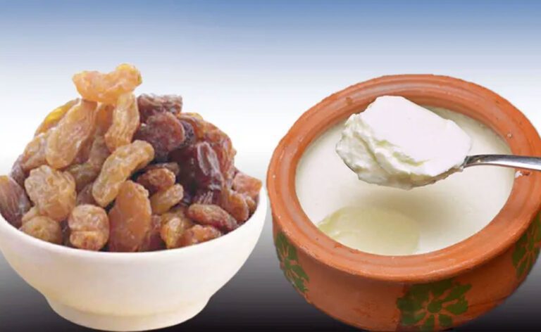 Curd with Raisins खाने के स्वास्थ्य लाभ