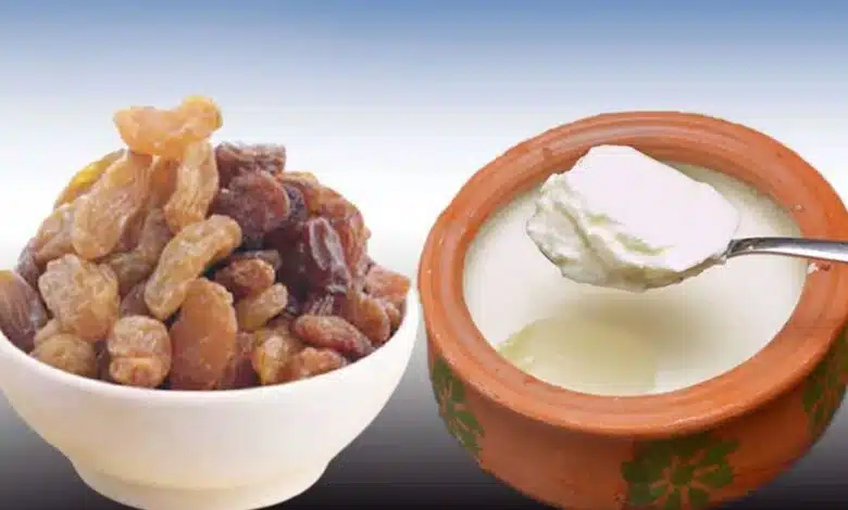 Eat curd with raisins for healthy bones and join