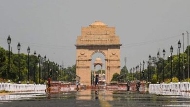 Some areas in Delhi recorded mercury of 45 degree Celsius.