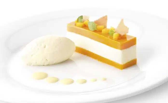 Mango White Chocolate Mousse recipe