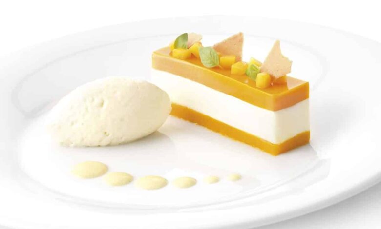 Mango White Chocolate Mousse recipe