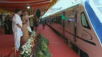 PM flags off 5 Vande Bharat trains in MP capital