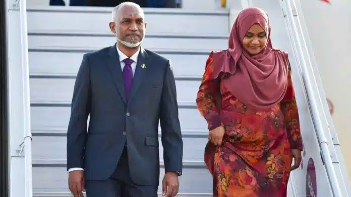 Maldives President Muizzoo visits New Delhi